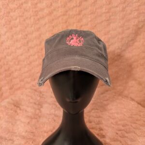 Gray Made In Detroit Cap with Pink Logo Women's Otto